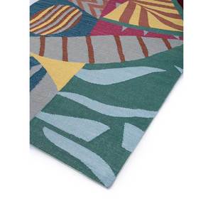 Alfombras de Lana Tejidas Planas Orenda DW-221, Alfombra Decorativa Multicolor para el Hogar - Product Image 2