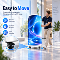 Écran publicitaire LED en forme de canette P2 pour intérieur, 800 nits, écran LED personnalisé pour boissons, pour centre commercial, exposition, marketing de marque
