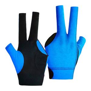 Gants de snooker haut avec logo personnalisé avec 3 doigts accessoires de table de billard à droite et à gauche équipement de snooker inspiré du sport - Product Image 1