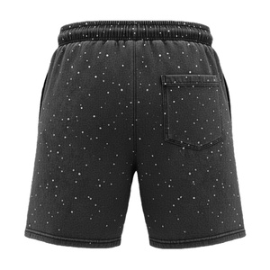 Pantalones Cortos Casuales Retro Unisex, Personalizados, Lavado Ácido, Diseño Nuevo, Estilo Urbano, Algodón Grueso, Ecológicos, de Secado Rápido - Product Image 2