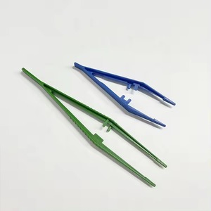 Pinzas de plástico médicas desechables de 11 13cm, pinzas para instrumentos médicos para cirugía - Product Image 3