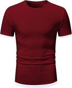 Polo homme à manches courtes, col contrastant, épaules tombantes, nouveau design OEM, respirant, séchage rapide, polo décontracté pour homme, golf. - Product Image 4