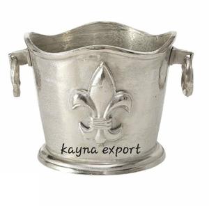 ถังแชมเปญอลูมิเนียมหล่อโลหะงานฝีมือสไตล์วินเทจถังแช่ไวน์และเบียร์เย็นชุดบาร์สินค้า - Product Image 6