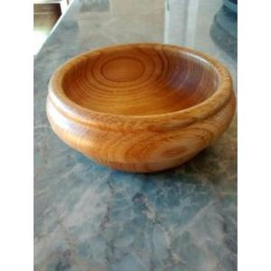 Cuencos de madera duraderos para servir, brillo natural, durabilidad mejorada, aceites seguros para alimentos, técnica tallada tratada empaquetada en cartón - Product Image 6