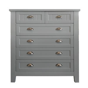 เฟอร์นิเจอร์ไม้ทันสมัยสำหรับห้องนั่งเล่นตู้เก็บของทรงสูงตู้จัดระเบียบพร้อมลิ้นชัก6อัน - Product Image 1