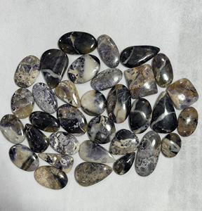 พลอยทิฟฟานีธรรมชาติอัญมณีอัญมณีอัญมณีทรงหลังเบี้ยสำหรับการทำเครื่องประดับทำมือของขวัญสำหรับเธอทิฟฟานี่หินหลวม Cabochon - Product Image 1