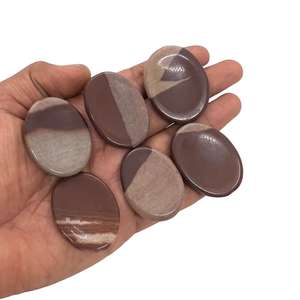 Venta al por mayor Narmada Natural ágata preocupación piedra cristal Reiki terapia masaje piedras preciosas patrón curativo Hada ansiedad Feng Shui - Product Image 6