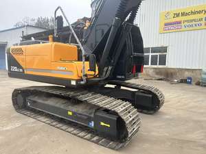 Hyundai 220 d'origine d'occasion, peinture originale de marque coréenne pour Offre Spéciale en bon état avec de faibles heures en stock - Product Image 1