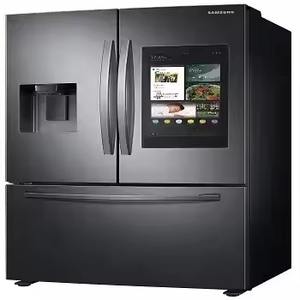 Refrigerador eléctrico de puerta francesa de 4 puertas de 28 pies cúbicos de alta calidad para hoteles y pantalla táctil de uso al aire libre - Product Image 1