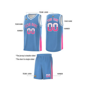 Ensembles d'uniformes de basket-ball pour adultes, vente en gros d'uniformes de basket-ball pour hommes, vêtements de basket-ball confortables bsci, polyester, vêtements de sport - Product Image 2