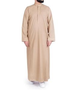 เสื้อผ้ามุสลิมมุสลิมแขนยาวสไตล์อาหรับสำหรับผู้ชายขายดี - Product Image 4