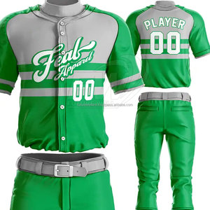 2023 meilleure conception uniforme de baseball léger de haute qualité impression de logo personnalisé respirant sports d'équipe porter en plusieurs couleurs - Product Image 6
