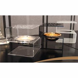 Design personnalisé Classique Acrylique Mubkhar Brûleur Premium Qualité Luxe Décoration de Table Personnalisé Bois Fait Ramadan Indien - Product Image 1