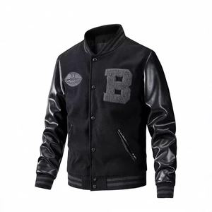 Chaqueta de Béisbol Casual y Elegante para Hombre Joven, Estilo Americano, Moda de Primavera/Otoño, Diseño Personalizado Fighting Ant - Product Image 6