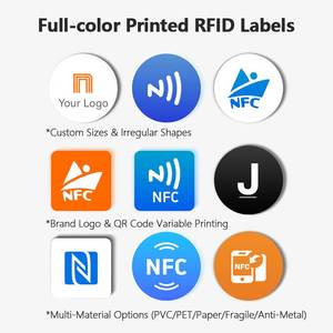 <span class=keywords><strong>RFID</strong></span> 접착식 재기록 가능 미니 NFC 인레이 라벨 소형 <span class=keywords><strong>RFID</strong></span> 스티커 에티케타 종이 롤 HF 태그 Ntag213 15mm NFC 스티커 맞춤 제작 - Product Image 4