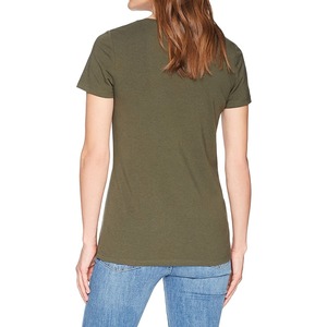 Camiseta de Algodón 100% para Mujer al por Mayor, Corte Regular, Informal, Transpirable, de Manga Corta, Calidad Premium - Product Image 2