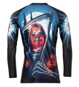 Oem Sublimated Mma Rash Guards,<b>Bjj</b> Rash Guard,Custom Made <b>Rashguard</b> - Product Image 2