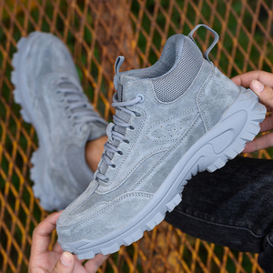 2025 New Arrival Pig leather upper + <b>rubber</b> <b>sole</b> polyurethane <b>sole</b> Shoes Genuine Leather Custom Print Lace-Up Casual OEM - Product Image 1