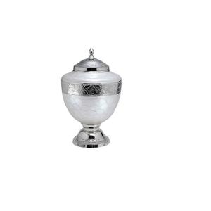 Urnes funéraires personnalisables en laiton massif de style américain élégant pour animaux de compagnie - Utilisation durable pour les funérailles - Product Image 5