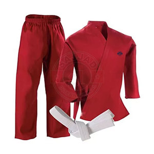 Uniforme de artes marciales de buena calidad, conjunto de dos piezas con logotipo personalizado, kárate, venta al por mayor - Product Image 1