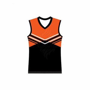 Ensembles d'uniformes de cheerleading pour hommes adultes, personnalisés avec logo imprimé, de haute qualité, 100% polyester, séchage rapide, respirant - Product Image 3