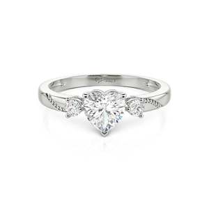 Anillo de Compromiso con Moissanita Certificada IGI de 14K, Corte Marquise, para Hombre - Product Image 1