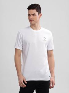 T-shirt à col rond en coton Pima premium pour homme, imprimé graphique élégant, coupe décontractée, confortable, motifs uniques pour un usage quotidien - Product Image 4