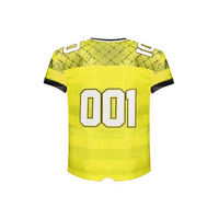Jersey Sepak Bola Lengan Pendek Bernapas dengan Cetak Kustom Produsen Pakaian Olahraga OEM Menerima Pesanan Grosir dengan MOQ Rendah