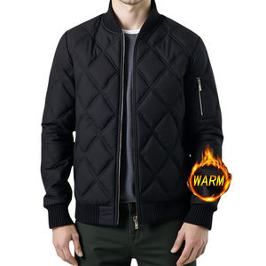 แจ็กเก็ตมีฮู้ดสำหรับผู้ชายกันลมมีซิปขนาดใหญ่สำหรับกลางแจ้งฤดูหนาว - Product Image 6