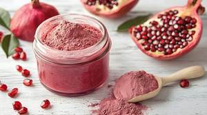 Extracto de Fruta de Granada en Polvo Herbal Natural de Grado Alimenticio, Ingrediente Alimenticio Puro de Alta Calidad, Empaquetado en Tambor - Product Image 2