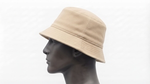 Reversible Summer Bucket <b>Hat</b> Beige <b>Navy</b> Wholesale Custom Logo High Quality OEM ODM Low MOQ Cotton Canvas Unisex Casual Fisherman - Product Image 2