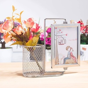 Décent décoratif superbes cadres photo en métal prix du fabricant Look élégant bureau et dessus de table extérieur fabriqué en inde - Product Image 5