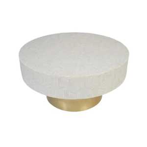 โต๊ะฝังกระดูกออกแบบโดยนักออกแบบทำด้วยมือโต๊ะกาแฟแม่มุกสุดพิเศษสำหรับห้องนั่งเล่นระดับไฮเอนด์และพื้นที่ในบ้านแบบคลาสสิก - Product Image 2