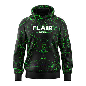 Sudaderas con capucha de manga larga hechas a medida para hombre más vendidas Diseño de punto impermeable informal en negro y multicolor Tamaño grande disponible - Product Image 1