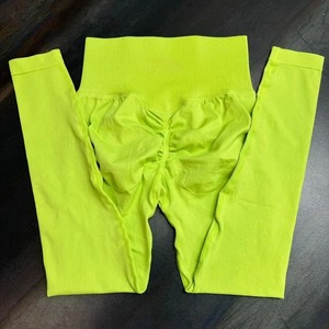 Legging d'Entraînement Décontracté en Nylon Spandex Nouveau Legging Fesses Scrunch pour Femmes Legging de Yoga Respirant Tendance - Product Image 3