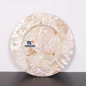 High Quality MOTHER OF PEARL TABLE MAT Perfect for Wedding <b>Gift</b> <b>Hampers</b>, Fine Dining, and Premium Home Styling - Product Image 1