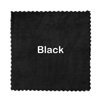 Chiffon de nettoyage en microfibre pour lavage de voiture noir