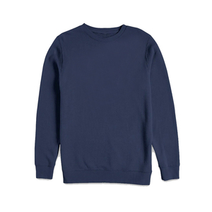Sudadera de alta calidad con cuello redondo 2023 último diseño OEM hecho a medida para hombres sudadera lisa con mangas largas - Product Image 2