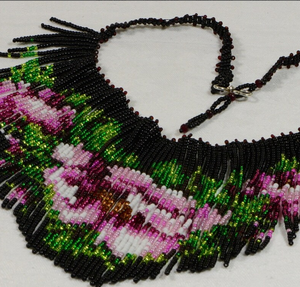 Collar de Moda con Cuentas Estilo Western, Pañuelo con Flecos y Cuentas de Alta Calidad - Product Image 2