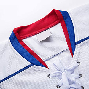 Jersey de hockey sobre hielo de color personalizado de diseño único/100% material de poliéster hecho jersey de hockey sobre hielo - Product Image 3