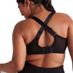 Sujetador deportivo con cremallera para mujer 2025, logotipo personalizado de alta calidad, ropa activa de Yoga, sujetador transpirable sin costuras a bajo precio - Product Image 6
