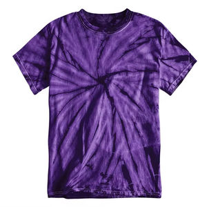 Llegada de verano Tie and Dye Camiseta de algodón para hombres Camiseta antipilling Camiseta transpirable Camiseta antiarrugas de talla grande para hombres - Product Image 5
