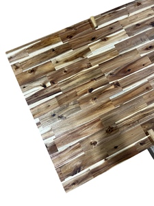 Los paneles de madera de panel de junta de dedo de Acacia recubiertos de aceite se utilizan para gabinetes - Product Image 2