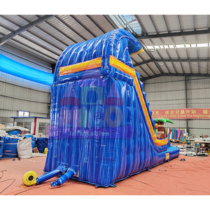 Commercial <b>Inflatable</b> Bounce <b>House</b> Water Slide Pool Kids Outdoor Castle PVC Jumping Bouncer with Splash Pool 8.5x3x5M - Product Image 3