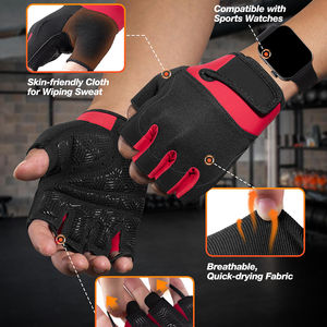 2025 venta al por mayor levantamiento de pesas GUANTES DE Fitness transpirable gimnasio deportes al aire libre entrenamiento de fuerza guantes de levantamiento de pesas precio barato - Product Image 4