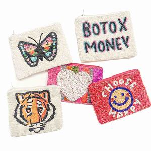 Sacs à main pour femmes en perles de style bohème, artisanat de broderie, pour les sorties décontractées et les sorties à la plage, sacs de haute qualité faits à la main - Product Image 2