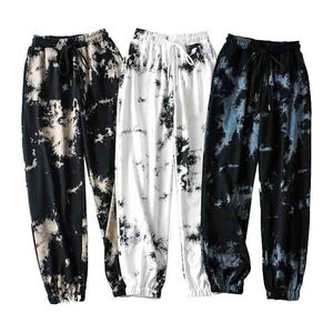 2026 Unisex Wholesale Men Casual High <b>Oversized</b> <b>Sweatpants</b> 100% Cotton High Quality 100% Cotton Tie Dye Women <b>Sweatpants</b> - Product Image 1