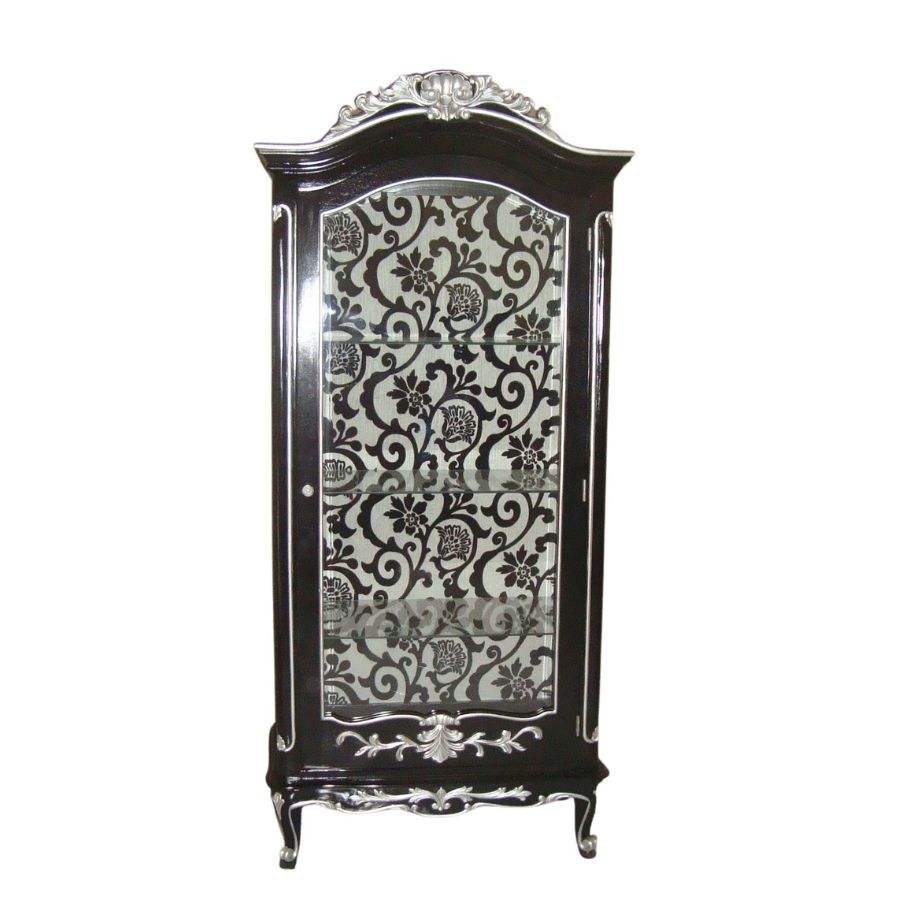 Black & Silver Painted