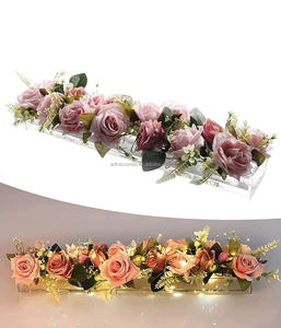 Caja de flores acrílica de alto impacto a precio de fábrica 2025 | Contenedor versátil para exhibir flores frescas y acentos decorativos - Product Image 6