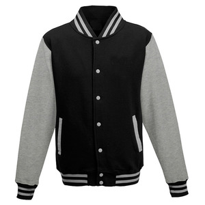 Custom Men's Letterman Varsity Jacket Embroidered <b>Wool</b> Body with Leather Sleeves Long Sleeve Factory Direct OEM Wholesale - Product Image 4